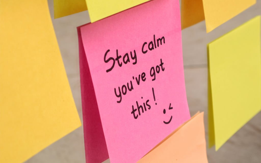 Stay calm you got this
